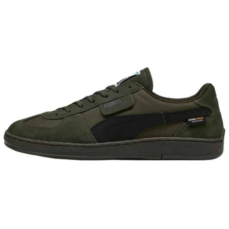 Кеды PUMA Superteam (зелено-черные)
