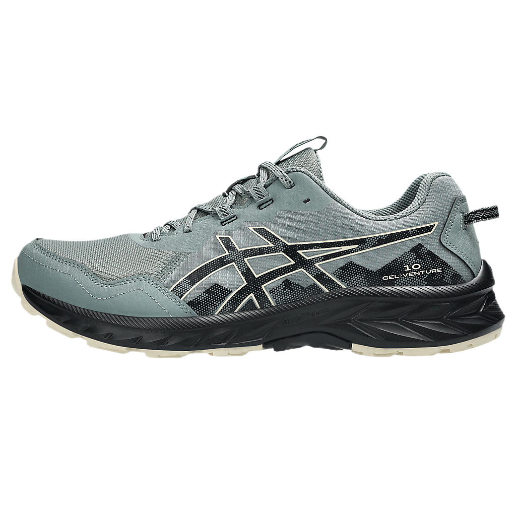 Asics GEL VENTURE 10 Cushioning Low top Running Shoes Men’s Gray Green