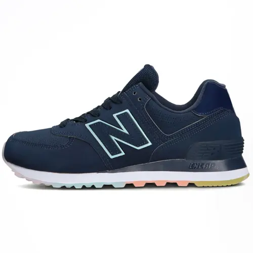 New Balance 574 Outer Glow Natural Indigo Bali Blue Women's