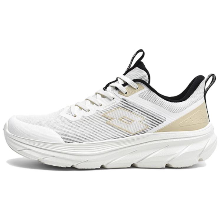 LOTTO Slip Resistant Abrasion Resistant Low top Running Shoes Men’s White