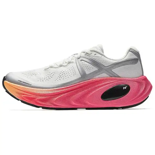 Anta Low top Casual Running Shoes Men's White Silver Red