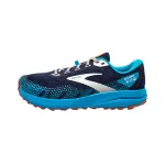 Brooks Divide Mesh Slip Resistant Abrasion Resistant Low top Trail Running Shoes Men's Blue