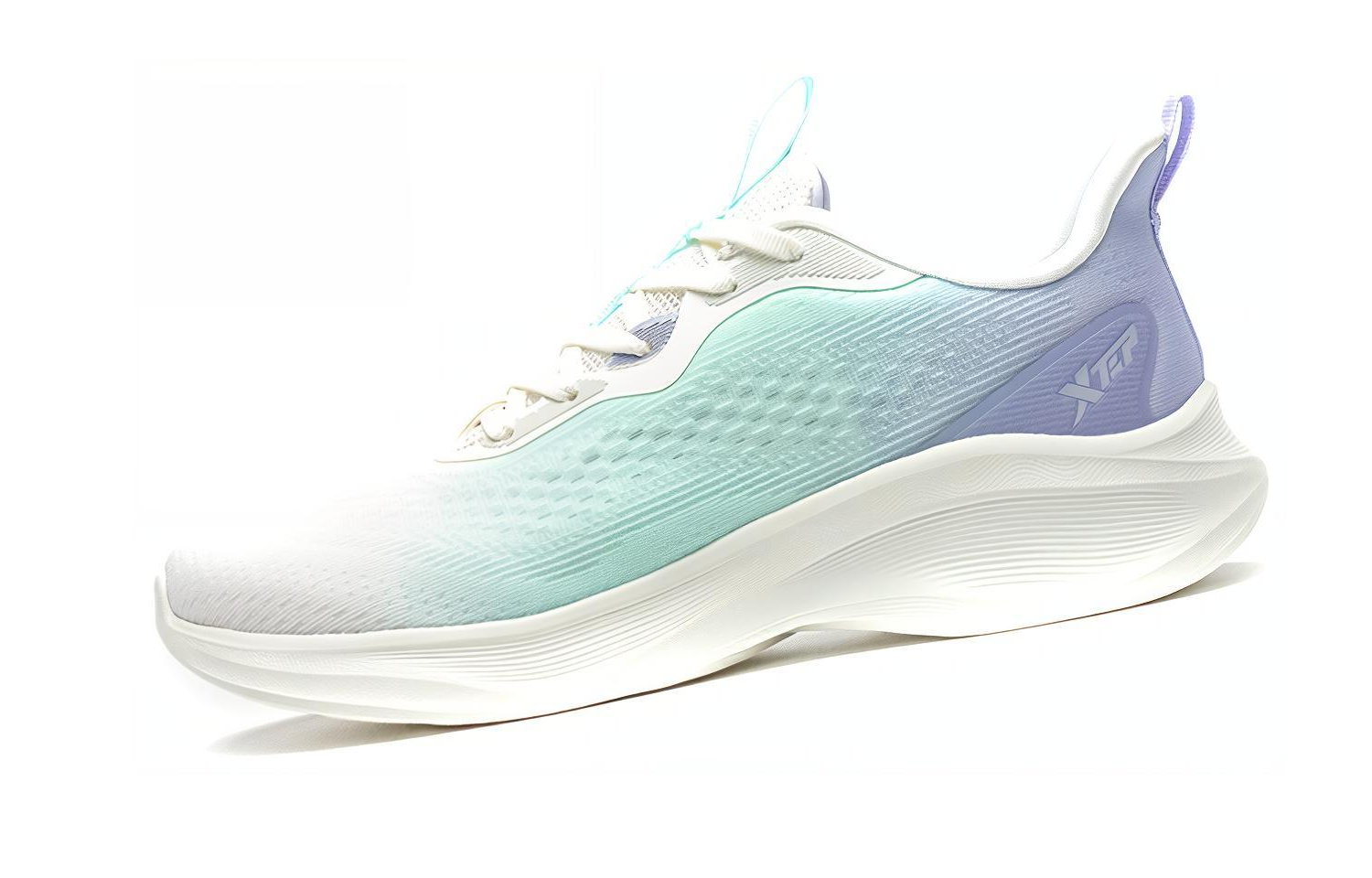 XTEP Fabric Cushioning Slip Resistant Abrasion Resistant Breathable Rebound Low top Running Shoes Women’s