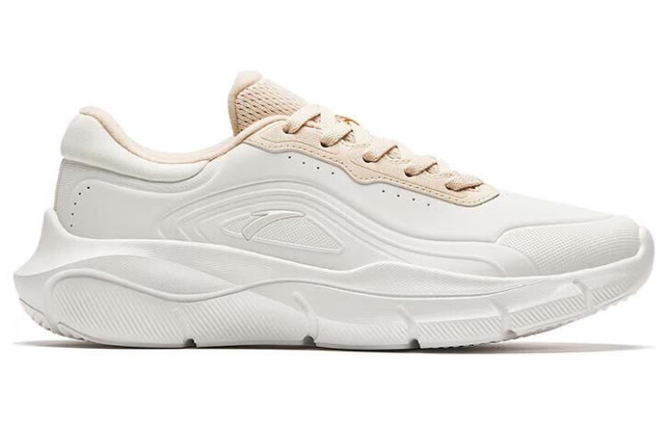 ANTA Running Shoes Women’s Low Top Ivory White Champagne
