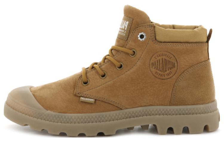 Palladium Pampa Outdoor Boots Women's Khaki Brown