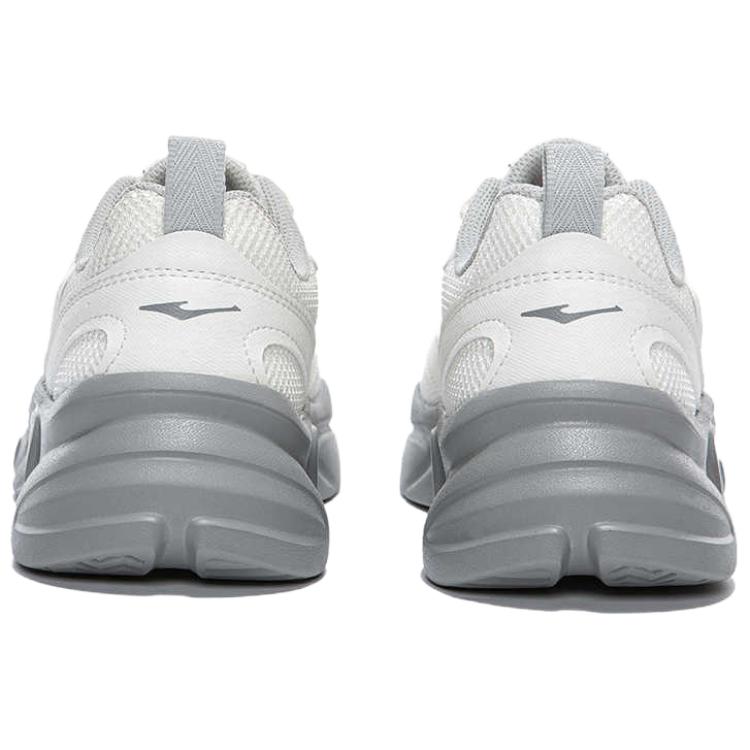 Erke Slip Resistant Abrasion Resistant Low top Casual Running Shoes Women’s White Gray