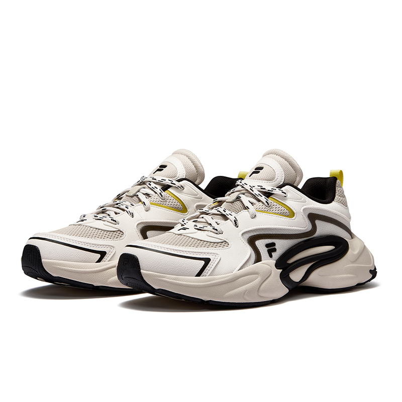 FILA FUSION FORCE DX Low top Running Shoes Men’s Gray White