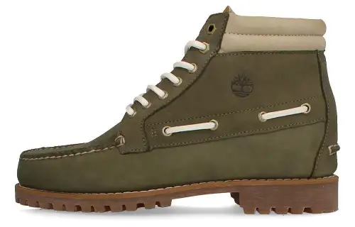 Timberland AUTHENTICS Collection Comfortable Round Toe Slip Resistant Abrasion Resistant Mid top Outdoor Shoes Men's