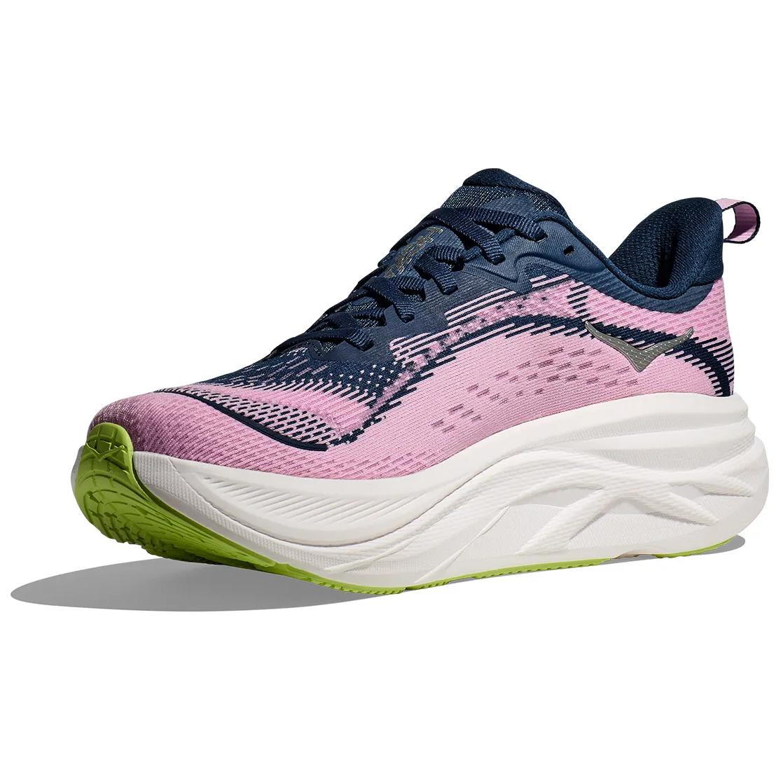 HOKA ONE ONE Slip Resistant Abrasion Resistant Low top Casual Running Shoes Women’s Purple Blue