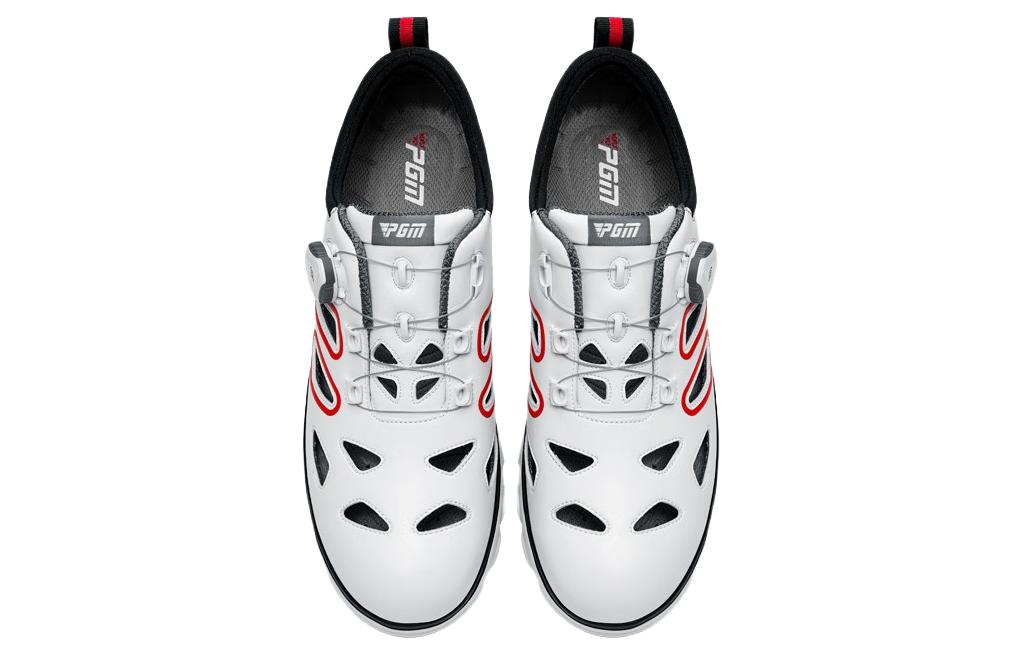 PGM Comfortable And Breathable Cushioning, Wear Resistant Golf Shoes Men’s White