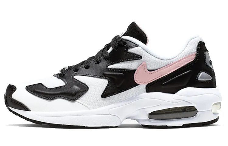 Nike Air Max2 Light White Bleached Coral Black Women's
