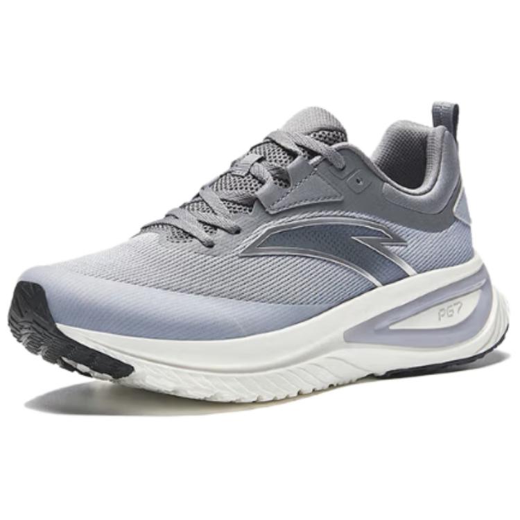 Anta Cushioning Abrasion Resistant Breathable Low top Running Shoes Men’s Gray