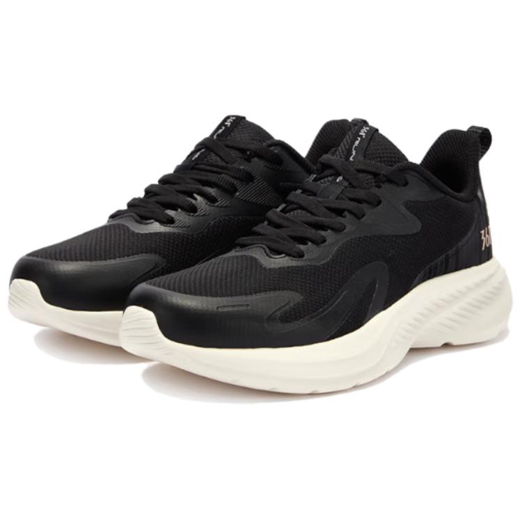 361° Slip Resistant Abrasion Resistant Low top Casual Running Shoes Women’s Black White