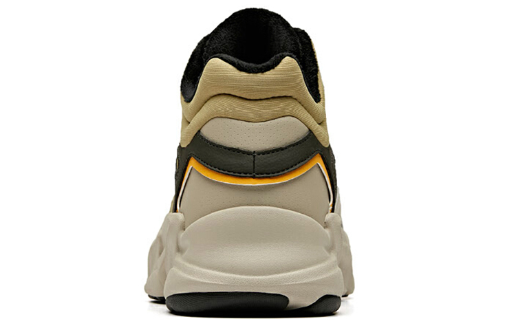 Anta Fleece Lined Casual Cushioning Slip Resistant Abrasion Resistant Low top Running Shoes Men’s Gray Black