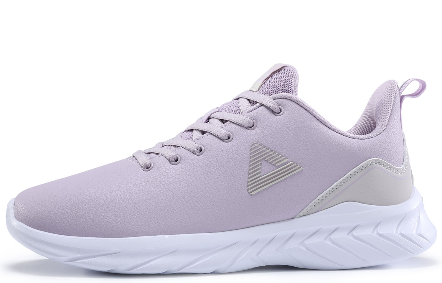 PEAK Leather Waterproof And Lightweight Low top Running Shoes Women’s Misty Mimic Purple