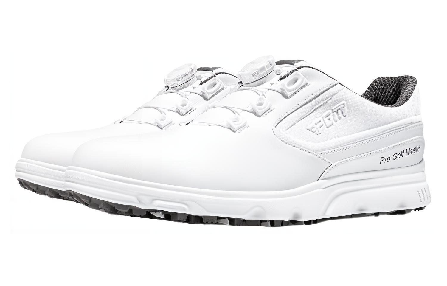 PGM Slip Resistant Abrasion Resistant Slip Resistant Abrasion Resistant Low top Golf Shoes Men’s White