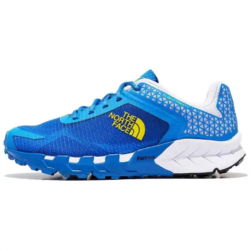 THE NORTH FACE Slip Resistant Abrasion Resistant Low top Casual Running Shoes Men's Blue
