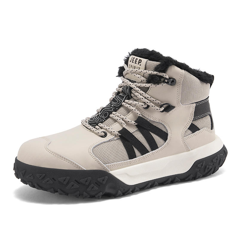 JEEP SPIRIT Cushioning Abrasion Resistant Waterproof Coverage Lightweight Thermal Height Increasing High top