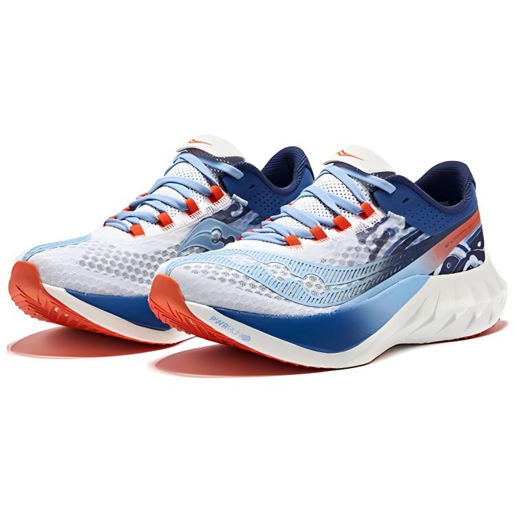 Saucony Endorphin Pro Peng 4 Textile, Synthetic Leather Abrasion Resistant Coverage Rebound Low top