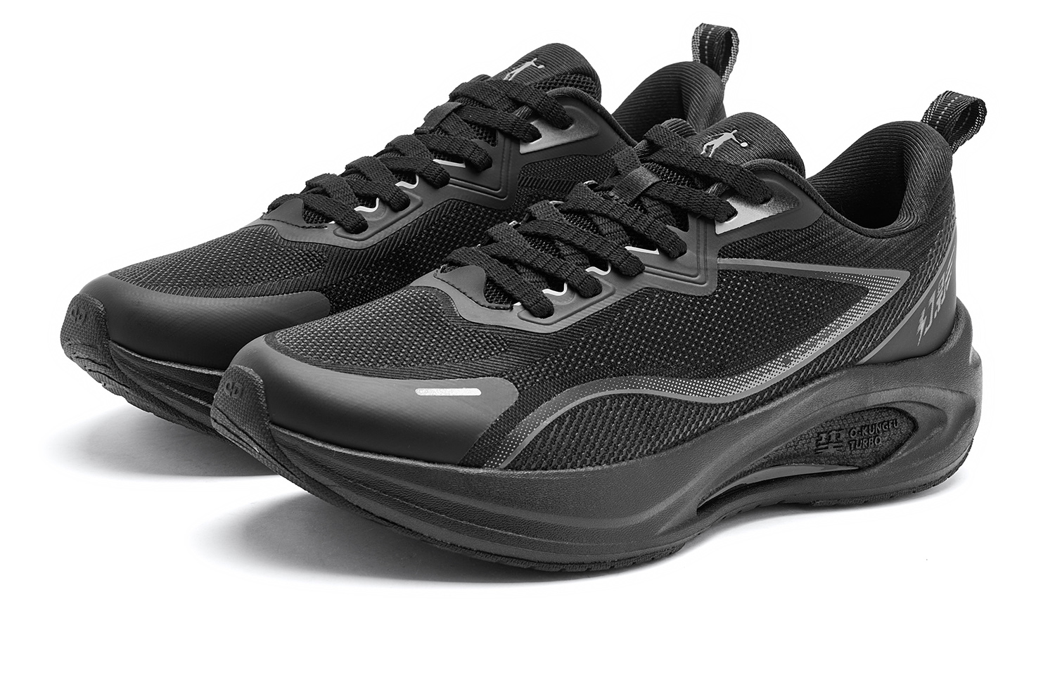 QIAODAN Phantom CITY Running Shoes Men’s Low Top Black