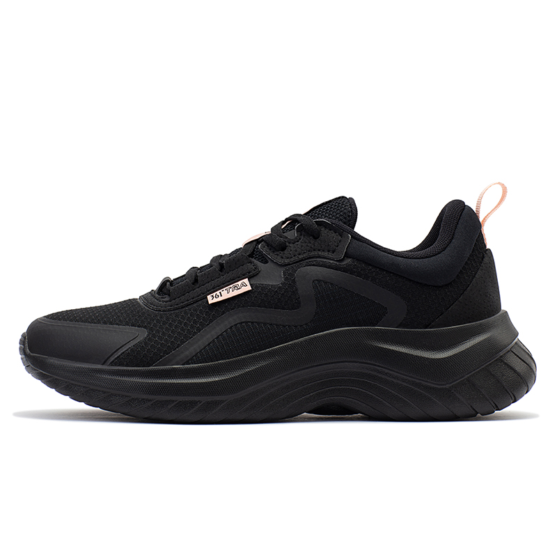 361° Breathable And Lightweight Low top Carbon Plate Running Shoes Women’s Black