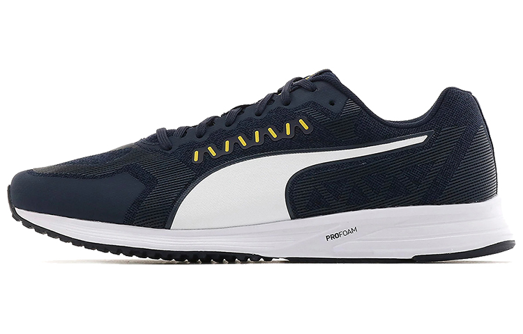 PUMA Speed Ride 2 Running Shoes Unisex Low Top Blue/Black/White/Yellow