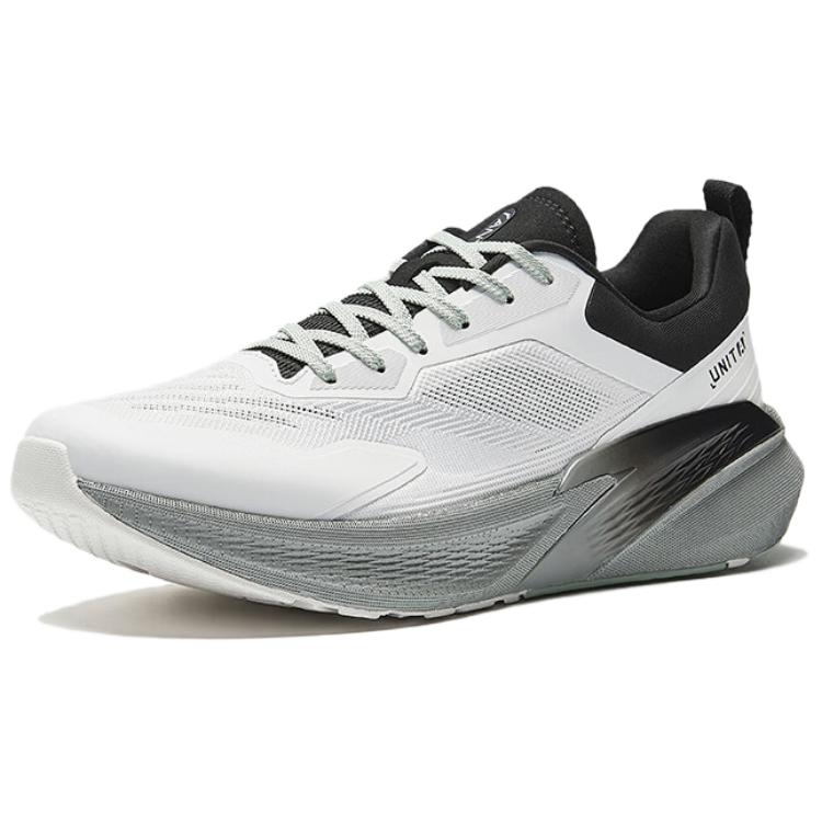 Anta Burning Exercise Lightweight Anti Slip Low top Casual Running Shoes Men’s White Black