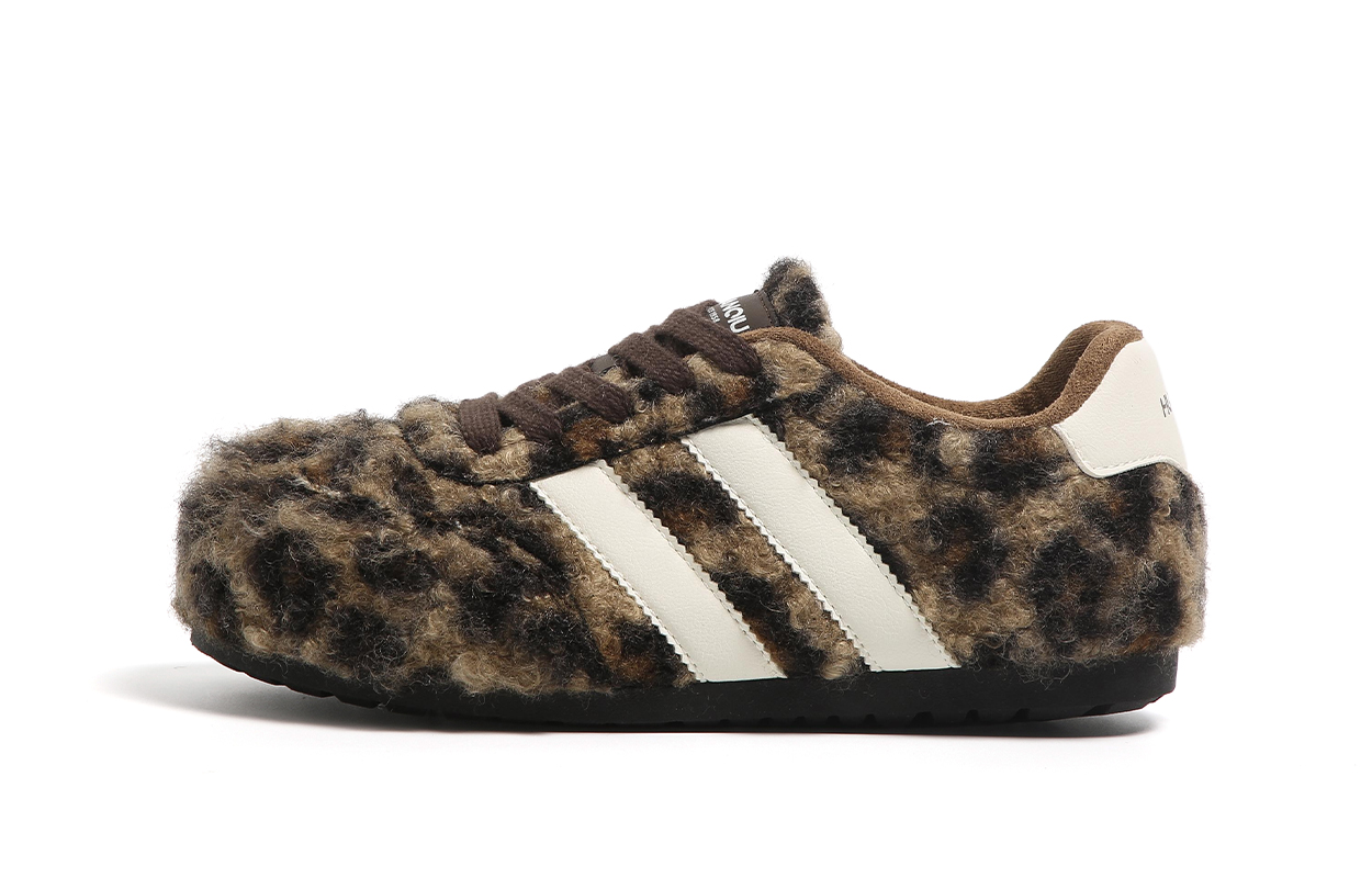 Глобальный  HUANQIU ретро - большой голова уродливая милый с дополнительным слоем пуха сохраняющий тепло комфорт красные розы тенденция меньшинство модный для досуга пакет секс легкий низкий Моральная обувь женские модели