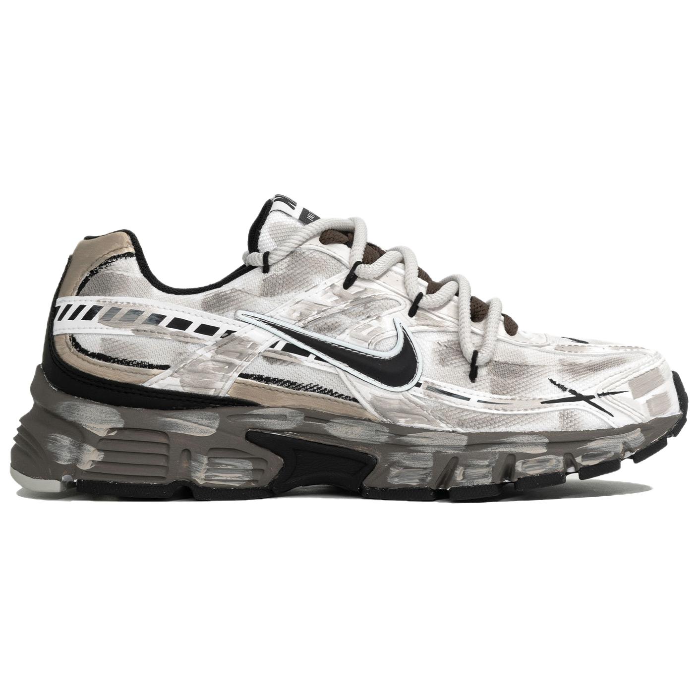 Nike Initiator Slip Resistant Abrasion Resistant Low top Running Shoes Men’s Gray Brown