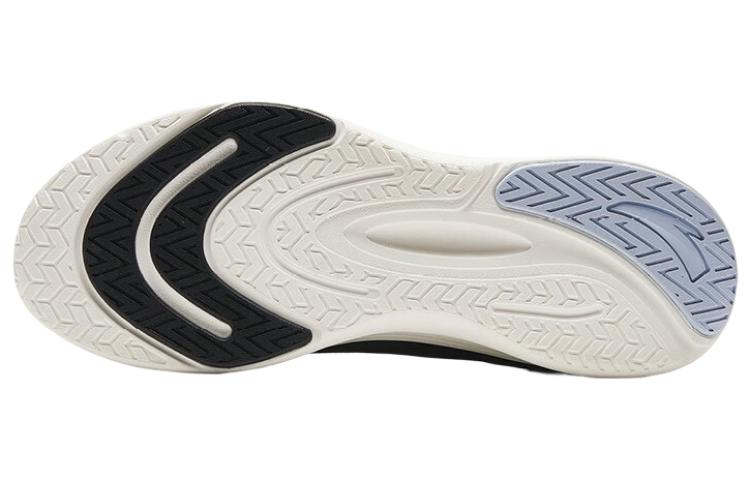 Anta Comfortable Slip Resistant Abrasion Resistant Low top Running Shoes Women’s Black White
