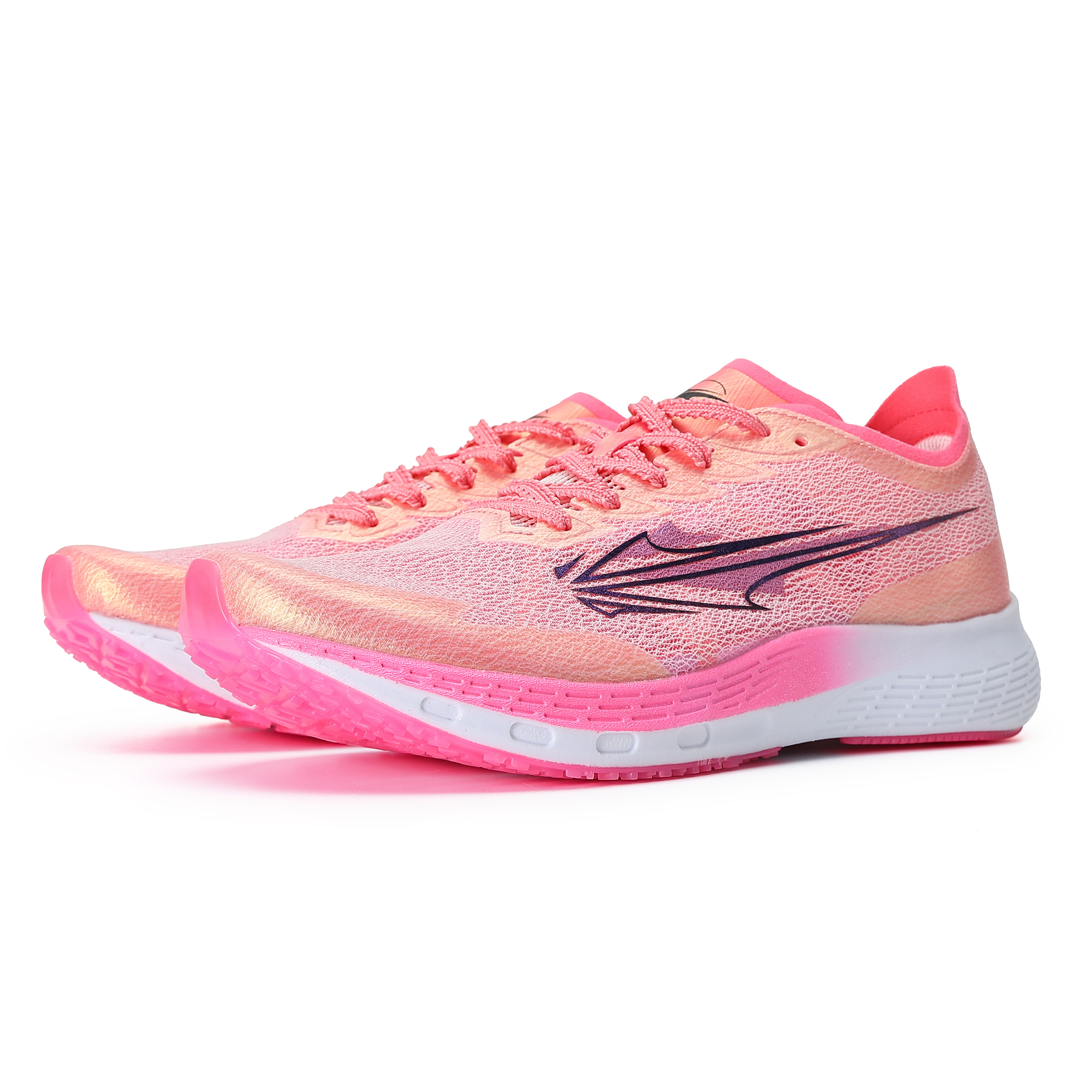 XINGHUOLI Cushioning Slip Resistant Breathable Low top Carbon Plate Technology Training Running Shoes Unisex