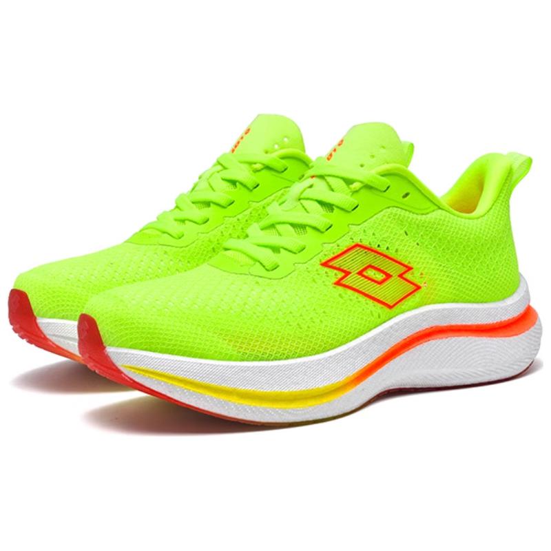 LOTTO Slip Resistant And Breathable Slip Resistant And Breathable Low top Carbon Plate Running Shoes Women’s Green