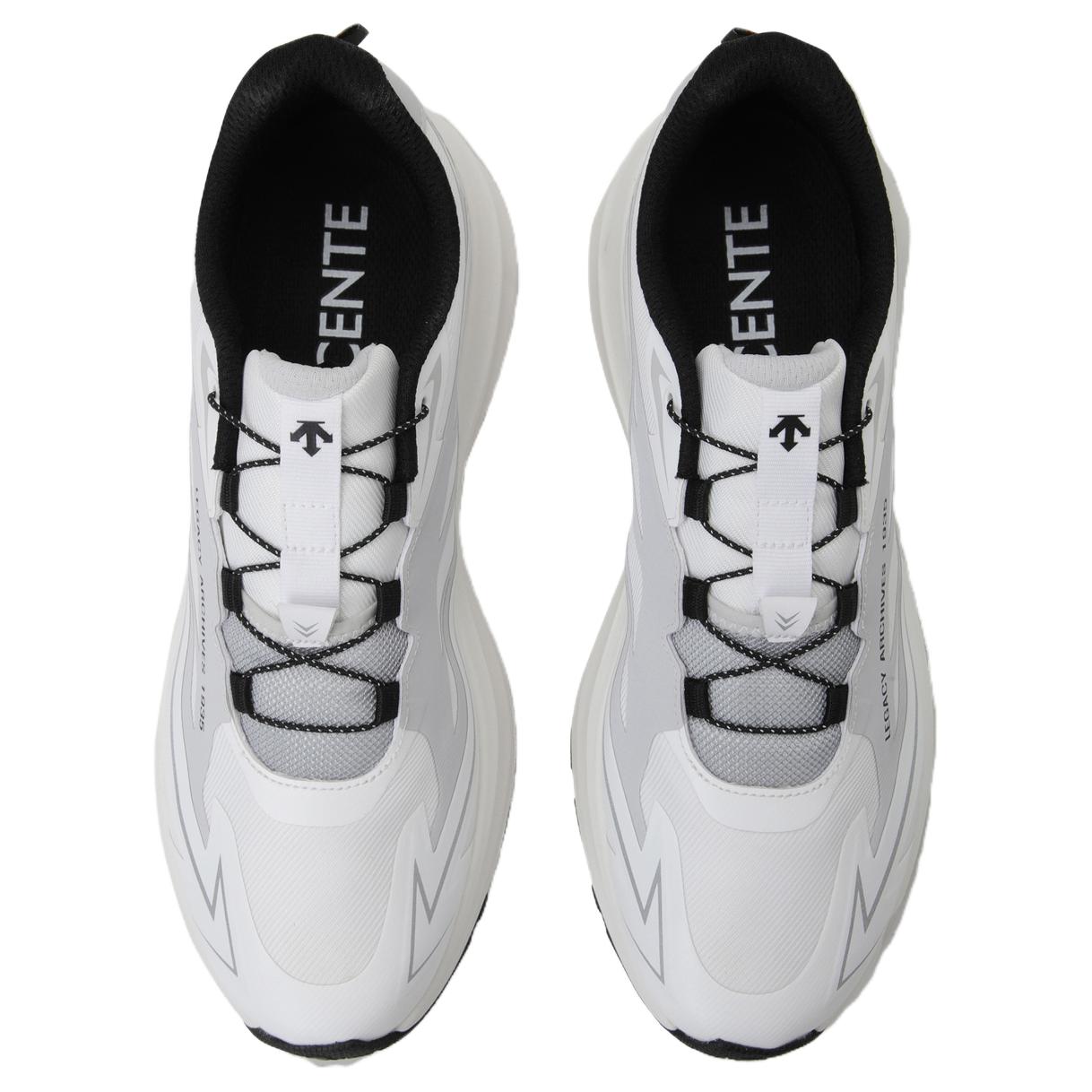 DESCENTE City Lift Low top Running Shoes Unisex White Gray Black