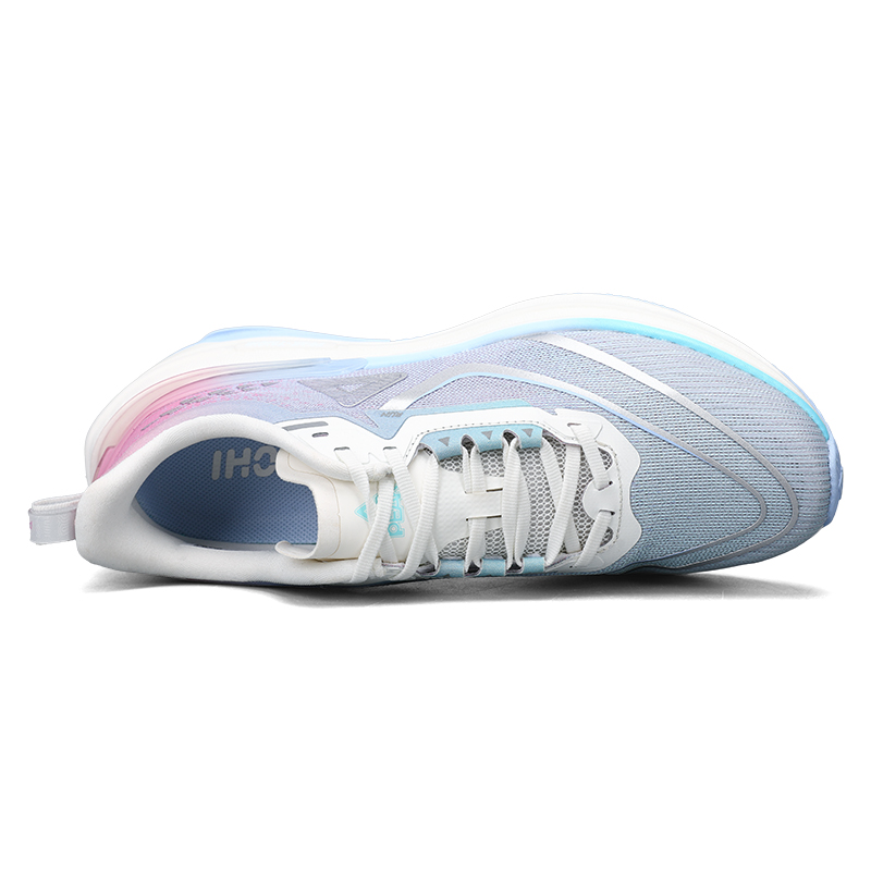 PEAK Taichi 6.0 Fabric Cushioning Slip Resistant Abrasion Resistant Low top Casual Running Shoes Men’s Blue Purple