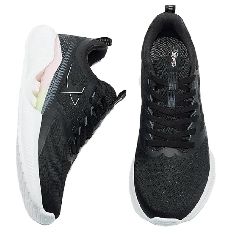 XTEP Galloping Wind 7.0 Cushioning Low top Running Shoes Women’s Black