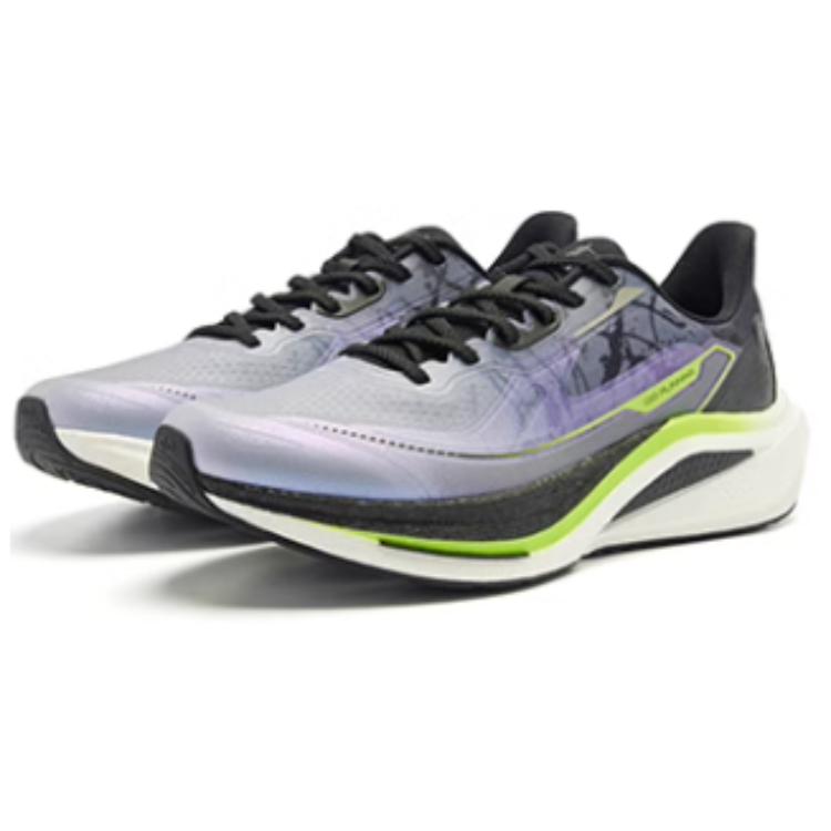 QIAODAN Infinity 7.0 Cushioning Slip Resistant Rebound Low top Casual Sprint Running Shoes Men’s Gray Black