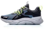 Li Ning Cushioning Lightweight Slip Resistant Low top Running Shoes Unisex Dark Cerulean