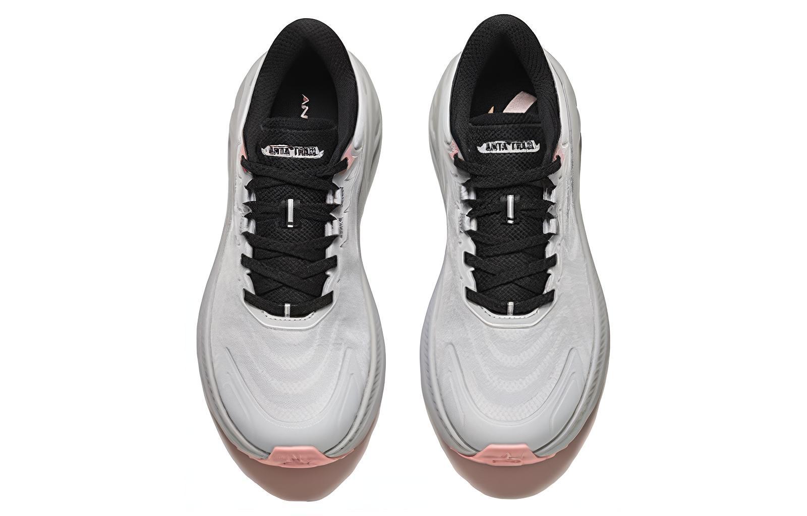 Anta Wuyi Cushioning Low top Running Shoes Women’s Black Gray Silver