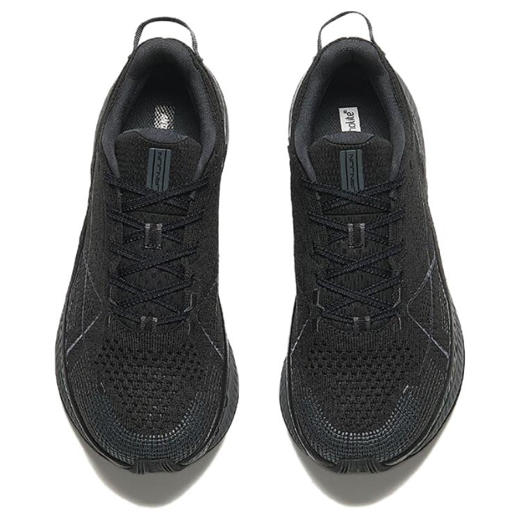 Anta Champion Comfortable Slip Resistant Low top Running Shoes Men’s Black
