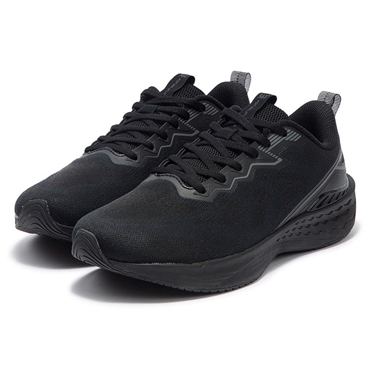 361° Flying Fish 3.0 Cushioning Slip Resistant Abrasion Resistant Low top Casual Running Shoes Men’s Black Gray