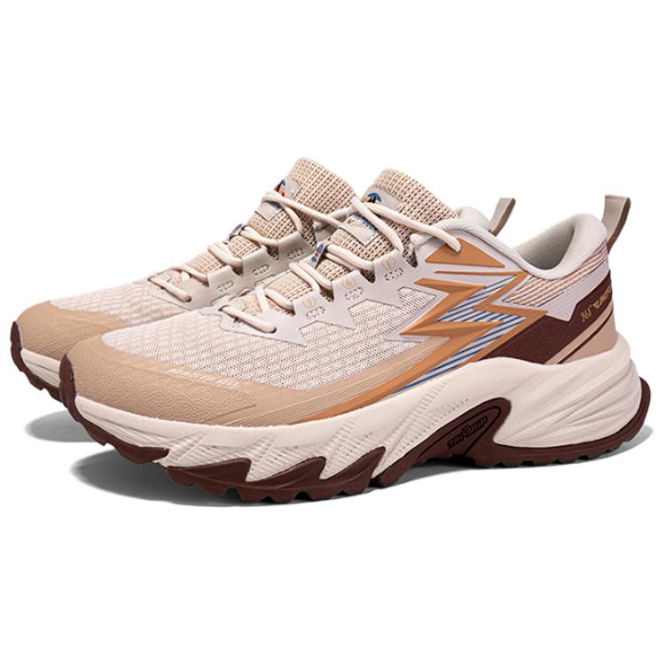361° Slip Resistant Abrasion Resistant Slip Resistant Abrasion Resistant Low top Outdoor Shoes Men’s White Brown