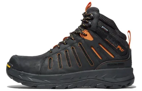 Timberland Chocorua Leather Abrasion Resistant Abrasion Resistant Ankle Length Outdoor Boots Men's Black
