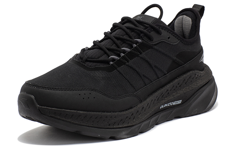 361° Fiery Rain Screen Slip Resistant, Abrasion Resistant, Breathable Low top Running Shoes Men’s Obsidian Black