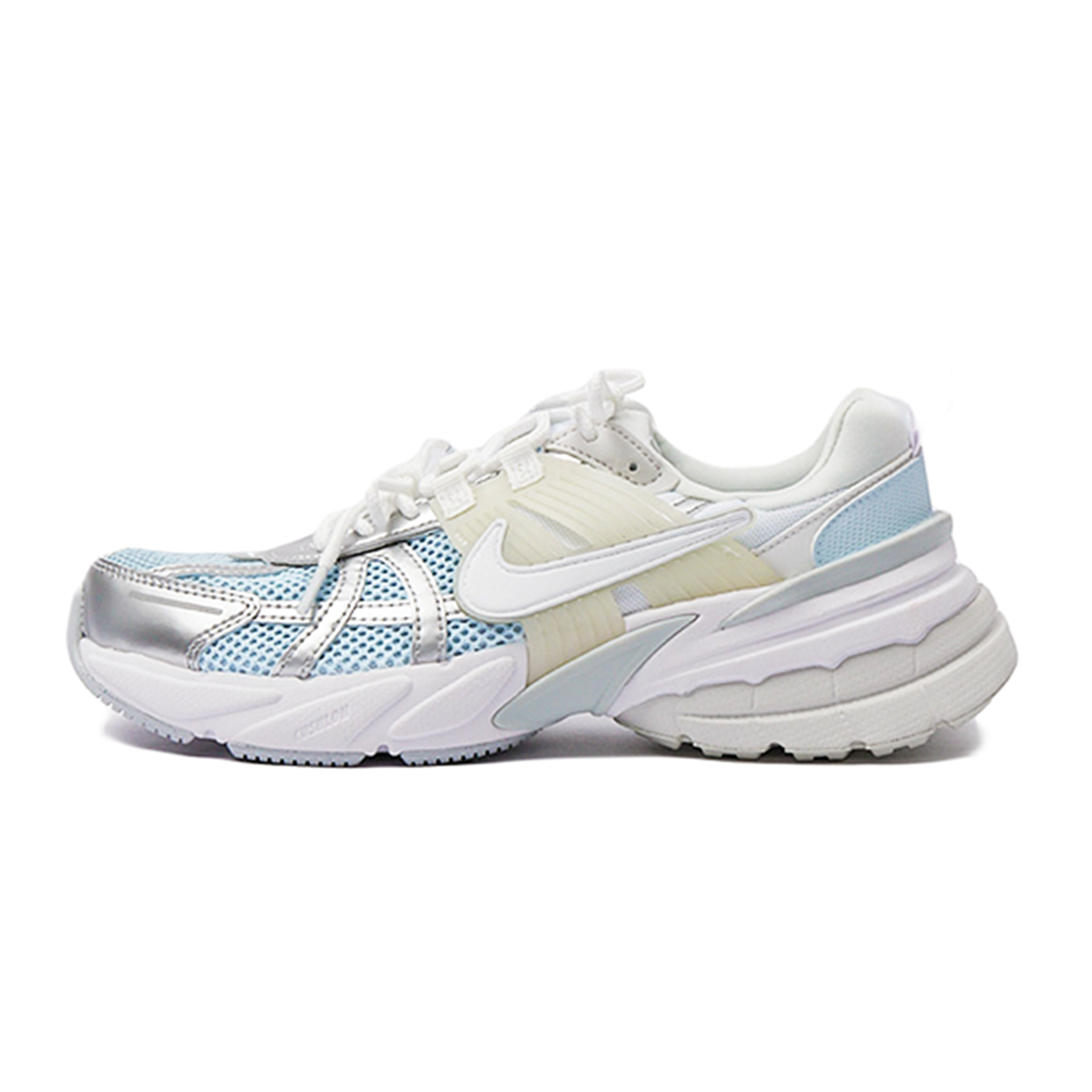 Nike V2K Run Abrasion Resistant Breathable Abrasion Resistant Breathable Low top Casual Running Shoes Women's