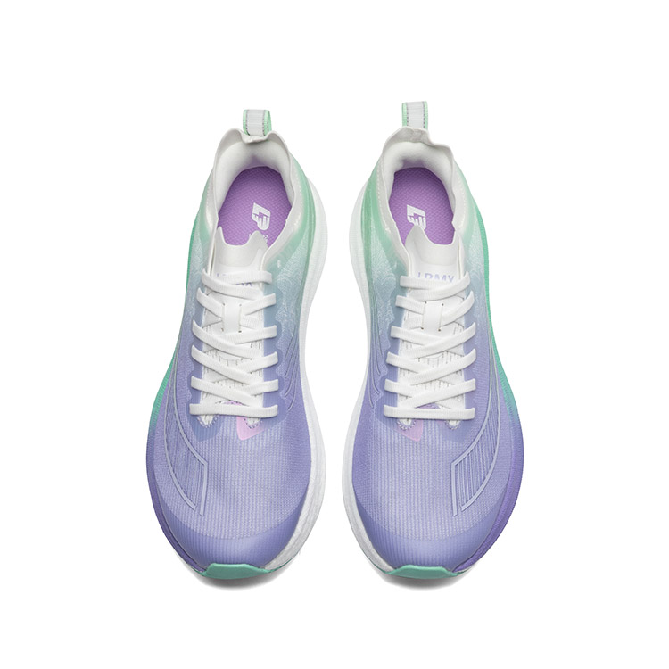 LPMX Running Shoes Men’s Low Top Purple/Aqua Green