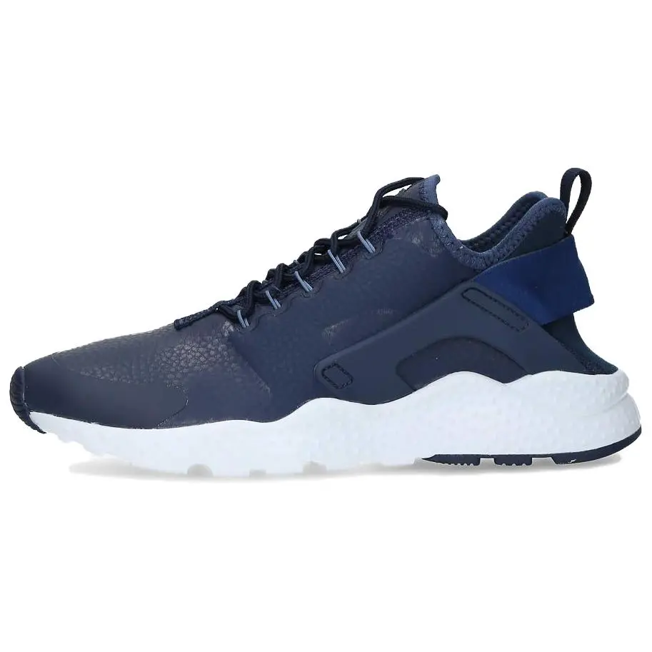 Nike Air Huarache Run Ultra Abrasion Resistant Abrasion Resistant Low top Running Shoes Women's Marine Blue