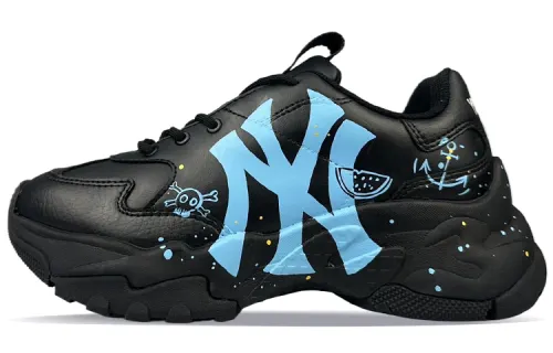 MLB Big Ball Chunky Abrasion Resistant Height Increasing Abrasion Resistant Height Increasing Low top Chunky Sneakers