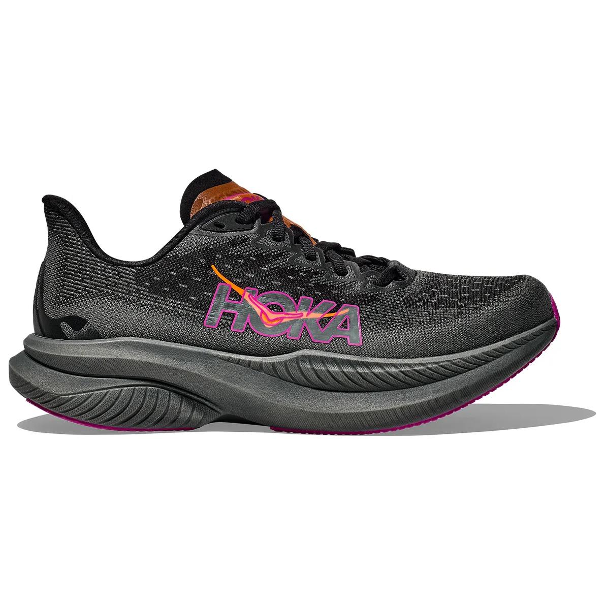 HOKA ONE ONE MACH 6 Comfortable Slip Resistant, Abrasion Resistant, Rebound Low top Running Shoes Women’s Black