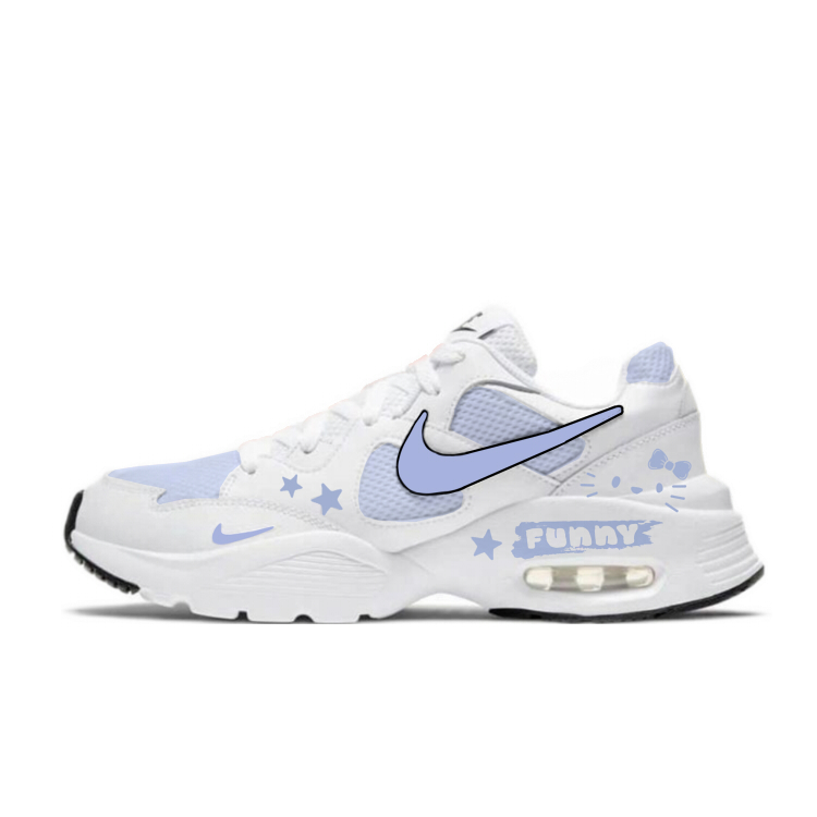 Nike Air Max Fusion Low top Running Shoes Women’s White