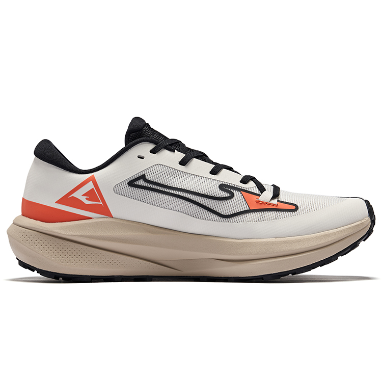Erke Slip Resistant Abrasion Resistant Low top Running Shoes Men’s Wild Gray Jet Black